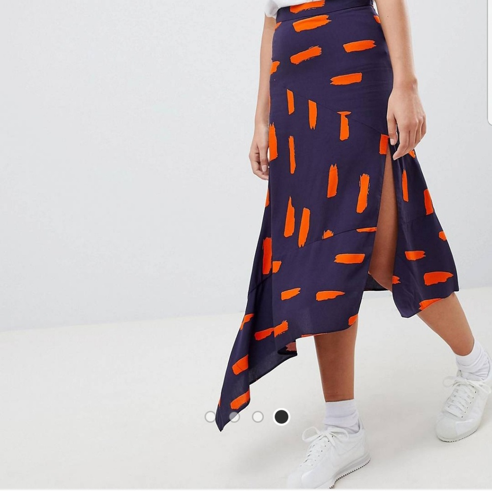 Asos Asymmetric Hem Skirt - US 4
